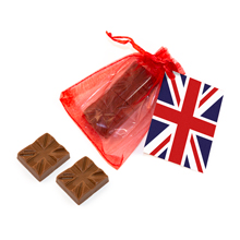 Organza Bag - Union Jack Flags
